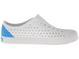 Native Shoes Jefferson Shell White/Galaxy Blue (Heel Print)
