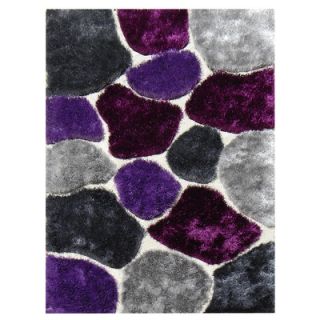 DonnieAnn Company Flash Shaggy Lilac Abstract Color Block