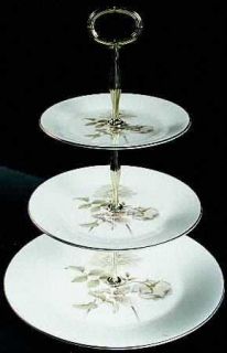 Royal Doulton Yorkshire Rose 3 Tiered Serving Tray (DP, SP, BB), Fine China Dinn