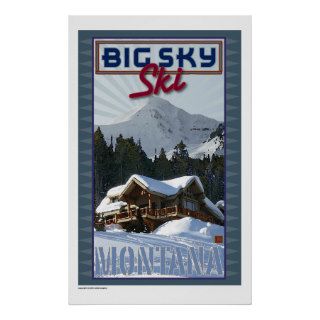 Ski Big Sky Print