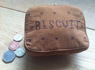 biscuit coin purse by build a bag