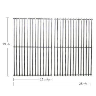 563S2   GLEN CANYON, JENN AIR, NEXGRILL, PERFECT GLO AND PERMASTEEL GAS GRILL REPLACEMENT STAINLESS STEEL WIRE COOKING GRID  Grill Parts  Patio, Lawn & Garden