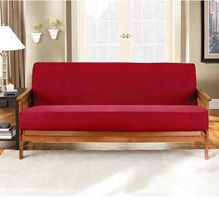 Fht 6 inch Full size Futon Cover Red Size Full