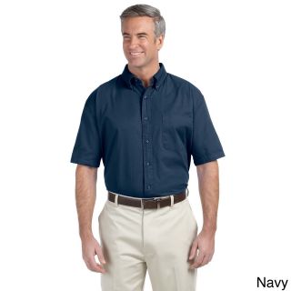 Devon and Jones Mens Short Sleeve Titan Twill Shirt Navy Size XXL