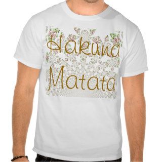 Basic T Shirt Template Hakuna Matata