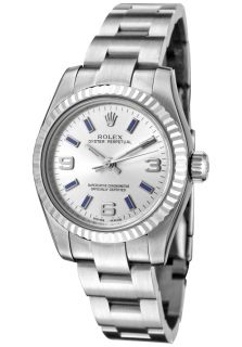 Rolex 176234 SABLIO  Watches,Womens Oyster Perpetual Automatic Silver Dial Oyster Stainless Steel, Luxury Rolex Automatic Watches
