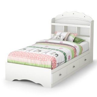 Tiara Twin Mate's Bed & Bookcase Headboard   Childrens Bed Frames