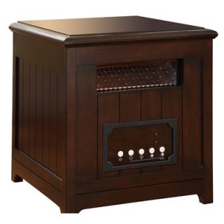 Muskoka Decorative Infrared Cabinet Space Heater Side Table MQHS11BWL / MQHS1