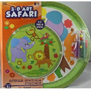 Foam Crafts 3 D Art Safari Toys & Games