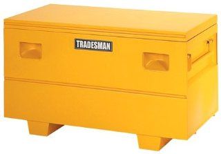 Lund/Tradesman 08048Y 48 Inch 16 Gauge Steel Job Site Box, Yellow Automotive