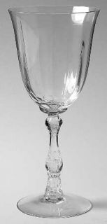 Fostoria Wilma Clear Water Goblet   Stem #6016, Clear