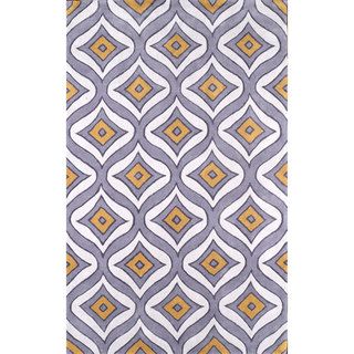 Nuloom Hand tufted Synthetics Yellow Rug (5 X 8)