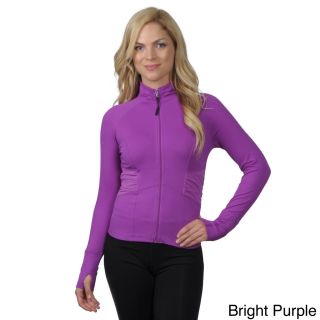 Giii Apparel Calvin Klein Performance Womens Swirve Jacket Purple Size XS (2  3)