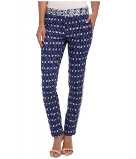 ROMEO & JULIET COUTURE Printed Pant Womens Casual Pants (Blue)