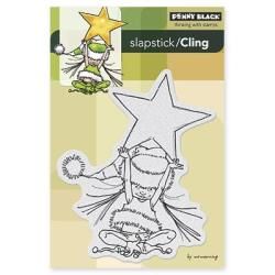 Penny Black Cling Rubber Stamp 4 X6 Sheet   Little Elf Ava
