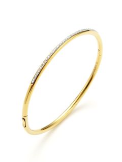 Diamond Bangle Bracelet by Mary Louise Designs