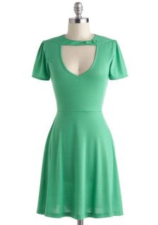 Exhilarating Evening Dress in Green  Mod Retro Vintage Dresses