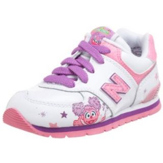New Balance Infant/Toddler KJ574ACI Abby Cadabby Sneaker,White,5.5 M US Toddler Shoes