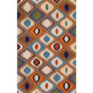 Transocean Feather Indoor Rug (76 X 96) Multi Size 8 x 10