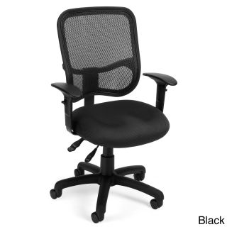 Ofm Modern Mesh Black/ Blue Office Task Chair