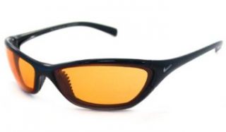 Nike Black Sunglasses with Grey/Orange Interchangeable Lens at  Mens Clothing store