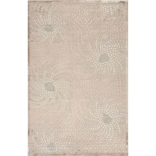 Transitional Abstract Pattern Blue Rug (5 X 76)