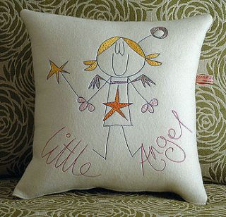 personalised girls cushion by seabright designs