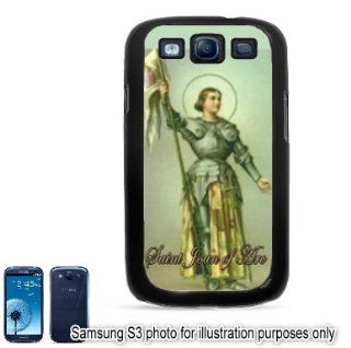 Saint St. Joan of Arc Painting Photo Samsung Galaxy S3 i9300 Case Cover Skin Black Cell Phones & Accessories