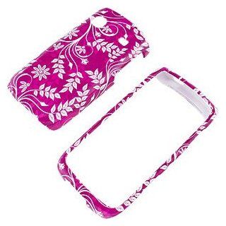 Leaves Purple Protector Case for Samsung Replenish SPH M580 Cell Phones & Accessories