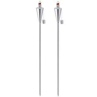 Anywhere Fireplace Cone Outdoor Lawn Torch   2 Pack