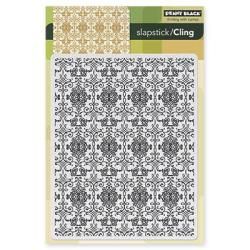 Penny Black Cling Rubber Stamp 5 X7.5 Sheet   Decadence