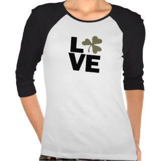 Shamrock Love T Shirts