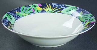 Vitromaster Key Largo Soup/Cereal Bowl, Fine China Dinnerware   Multicolor Flowe