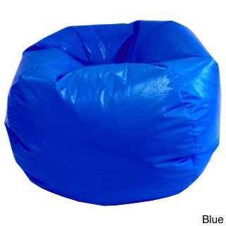 Gold Medal Small/ Toddler Wet Look Vinyl Bean Bag Blue Size Small