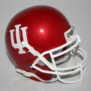 Indiana Hoosiers Authentic Mini NCAA Helmet by Riddell  Football Helmets  Sports & Outdoors