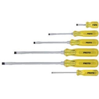 Proto   6 Pc. Classic Series Slotted Screwdriver Sets 6Pc Round Shank Screwdriver Set 577 9600Bc   6pc round shank screwdriver set    
