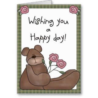 Wishing you a Happy Day Cards