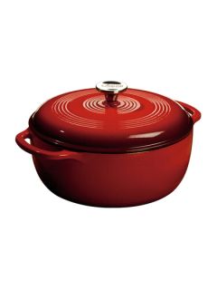 6 Quart Color Enamel Dutch Oven Red by Lodge Manufacturing