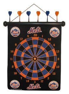MLB New York Mets Dart Board  Board Games  Sports & Outdoors