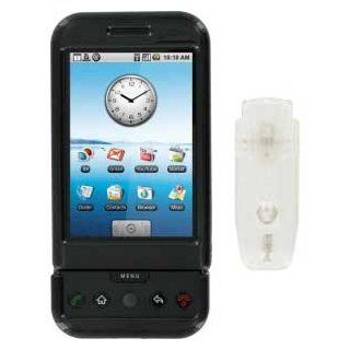 Wireless Solutions On Case for HTC Google G1   Clear Cell Phones & Accessories