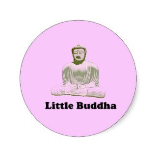 Little Buddha baby t shirt Stickers