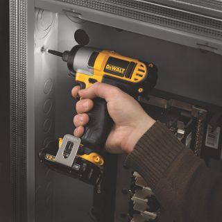 DEWALT Cordless Impact Driver Kit — 12 Volt MAX Li-Ion, 1/4in. Hex, Model# DCF815S2  Impact Wrenches
