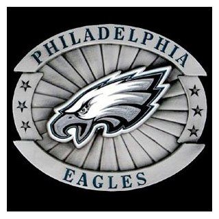 Philadelphia Eagles Oversized Belt Buckle   NFL Football Fan Shop Sports Team Merchandise  Sports & Outdoors
