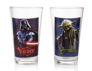 Star Wars Set of Four 16oz Pint Glass Set