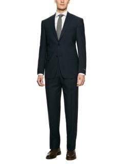 Tonal Pinstripe Suit by hickey