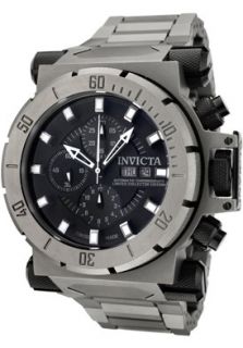 Invicta 0963  Watches,Mens Force Chronograph Black Dial Titanium, Chronograph Invicta Automatic Watches