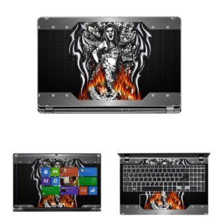 Decalrus   Decal Skin Sticker for Acer Aspire V7 582P with 15.6" Touchscreen (NOTES Compare your laptop to IDENTIFY image on this listing for correct model) case cover wrap V7 582P 14 Computers & Accessories