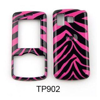 LG Rhythm AX585Pink Zebra Skin Hard Case/Cover/Faceplate/Snap On/Housing/Protector Cell Phones & Accessories