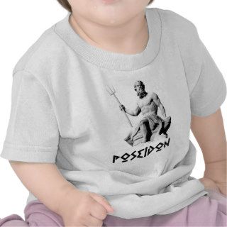 Poseidon God of the Sea T Shirt