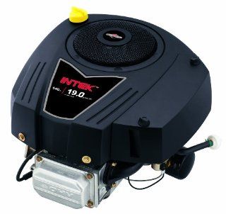 Briggs & Stratton 33R877 0003 G1 540cc 19 Gross HP Intek Vertical OHV Engine with 1 Inch Diameter by 3 5/32 Inch Length Crankshaft Tapped 7/16 20 Inch  Patio, Lawn & Garden